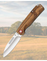 Albainox Knife with Zebra Wood Handle, 8.9 cm Blade
