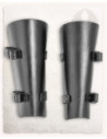 Felix Model Medieval Leather Bracers, Black