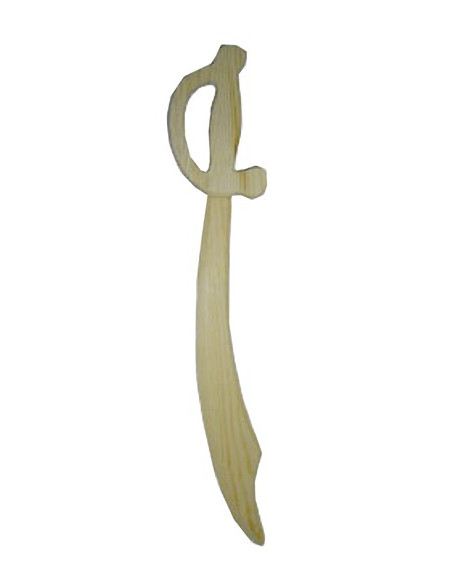 Wooden scimitar for children