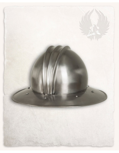 Polished Steel Kettle Helmet Owen
