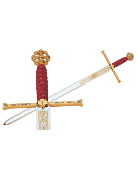 Greatsword of the Catholic Monarchs in Gold Greatsword of the Catholic Monarchs in Gold