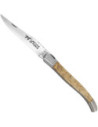 French Classic Wooden Beech Laguiole Knife