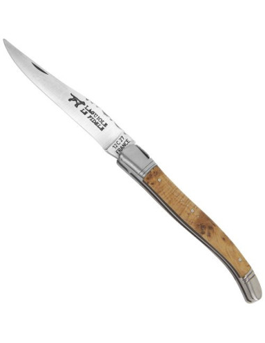 Laguiole Juniper Traditional Folding Knife