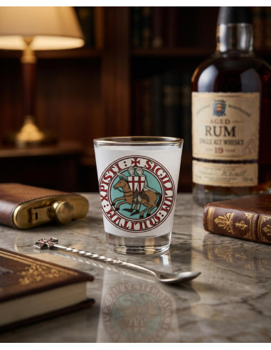 Shot Glass of the Knights Templar