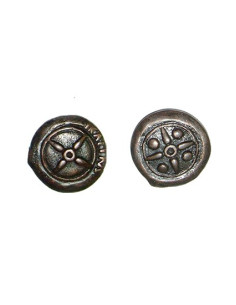 Triente coin (4.2 cms.)