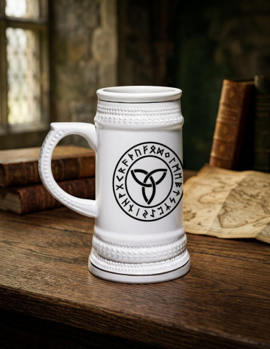 Celtic Triquetra Beer Mug