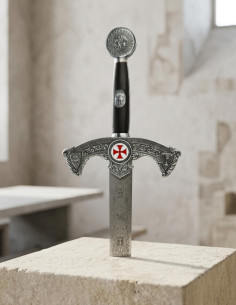 Rustic Templar sword, decorated 2