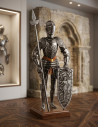 Miniature medieval knight armor Eagle, 42 cms.