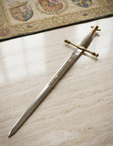 Golden Carlos V sword, cadet