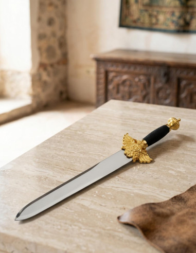 Medieval dagger Toledo model Eagle, cord handle