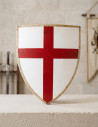 Functional Templar shield, edged