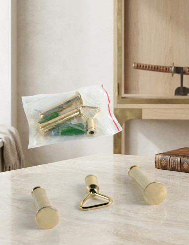 Brackets for hanging swords