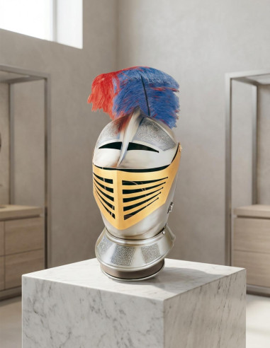 Engraved warrior helmet 16th century