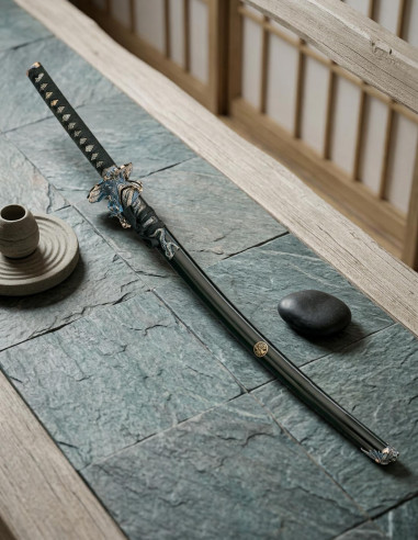 katana buckler dragon