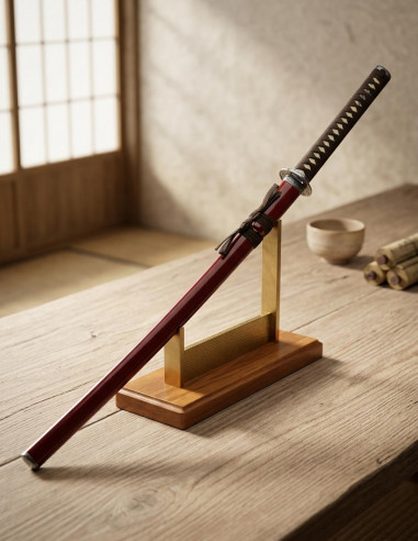 katana red scabbard