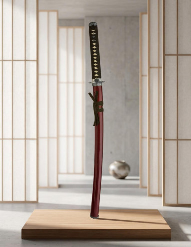 wakizashi red scabbard