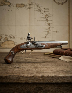 French pirate pistol, 18th century