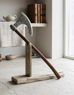 Viking ax. Scandinavia VIII century (87 cms.)