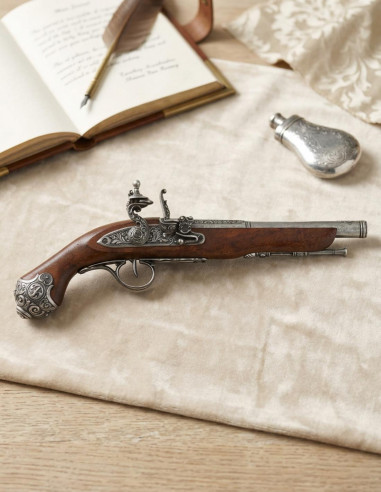 Percussion pistol, 18th century