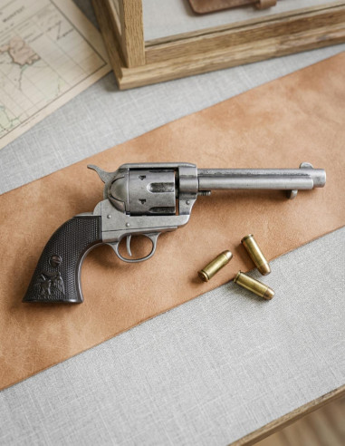 45 caliber revolver and 5 1/2 barrel manufactured by S. Colt, USA 1873