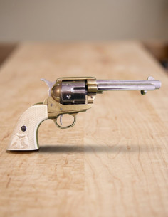45 caliber revolver and 5 1/2 barrel manufactured by S.... 2