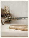 Gun with 2 revolving barrels, United Kingdom, 1750