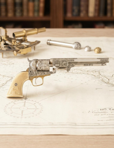 US Navy revolver made by S. Colt, 1851