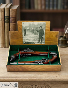 Set 2 Italian dueling pistols, 1825 2