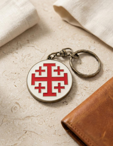 Keychain Cross of Saint John of Jerusalem