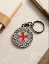 Templar Keychain Sigillum Militum Xristi