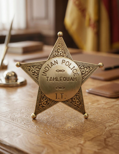 Indian Police Badge