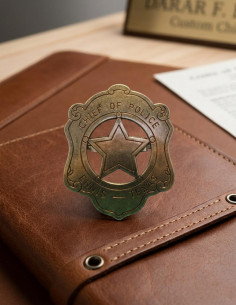Police Chief Badge