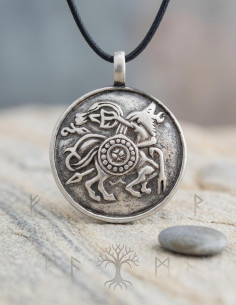 viking symbols pendant