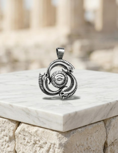 Greek symbol pendant