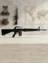 M16A1 assault rifle, USA 1967. Decorative.