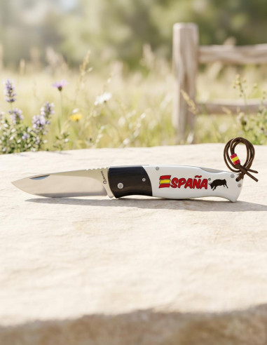 Albainox Field Knife, Back Lock Model Spain