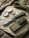K25 Tactical Knife with G10 Handle and Sheath