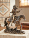 Figure Sioux Indian on horseback