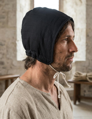 black medieval crepe