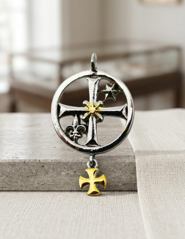 Rochefort Seal Templar Pendant