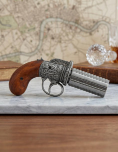 Pepper Revolver 6 barrels, blued