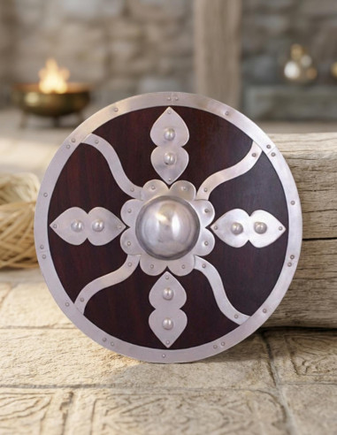 Viking shield wood and steel
