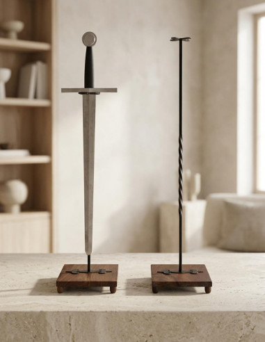 vertical support for sword