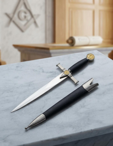 Masonic dagger with scabbard