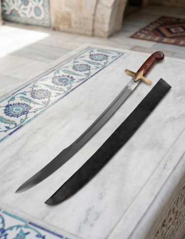Turkish scimitar with scabbard