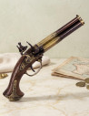 Flintlock pistol 3 barrels, France S.XVIII
