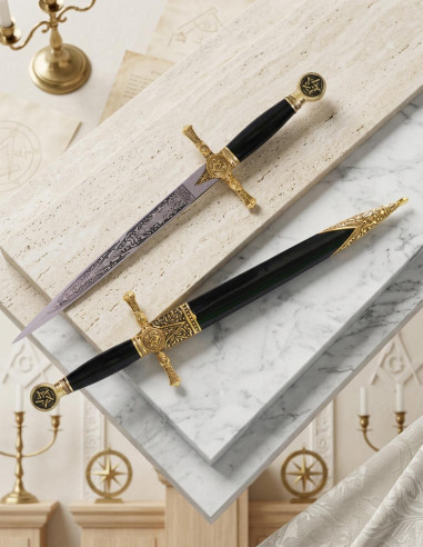 Masonic dagger with scabbard