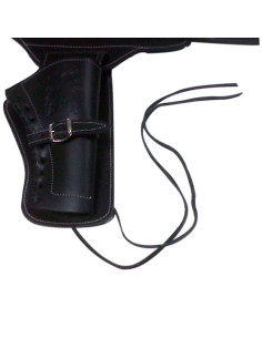 Leather bandolier for revolver 2