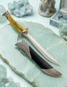 Fantastic dagger with sheath. 30 cms.