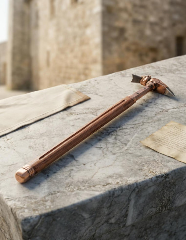 Italian war hammer, 14th century